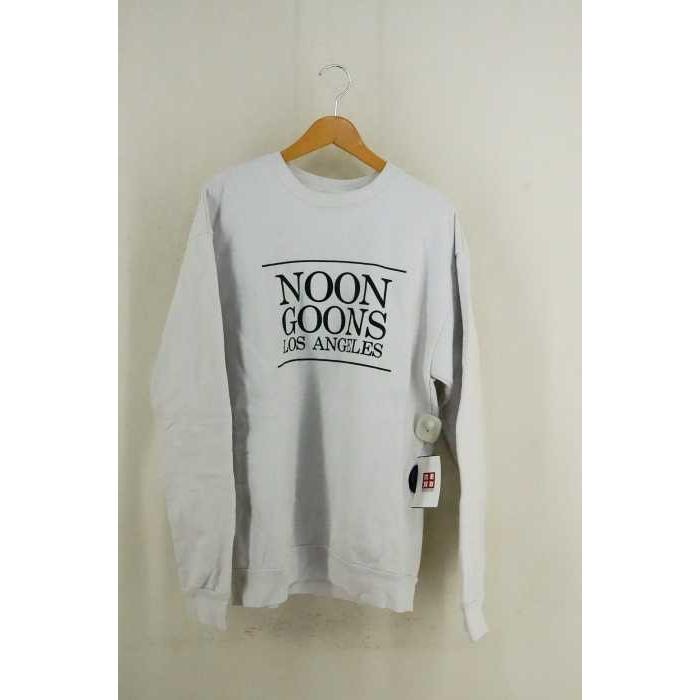 NOON GOONS スウェット 長袖シャツ L グレー /◆70cm着丈