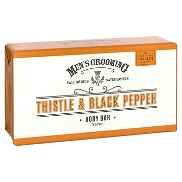 Scottish Fine Soaps 經典沐浴皂 Thistle & Black Pepper  220g  1個