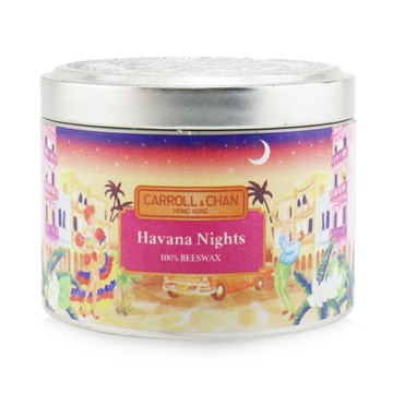 卡羅爾與陳 Carroll & Chan - 100%蜂蠟罐裝蠟燭 - Havana之夜