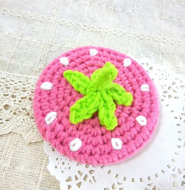 PinkPink草莓君-手鏡