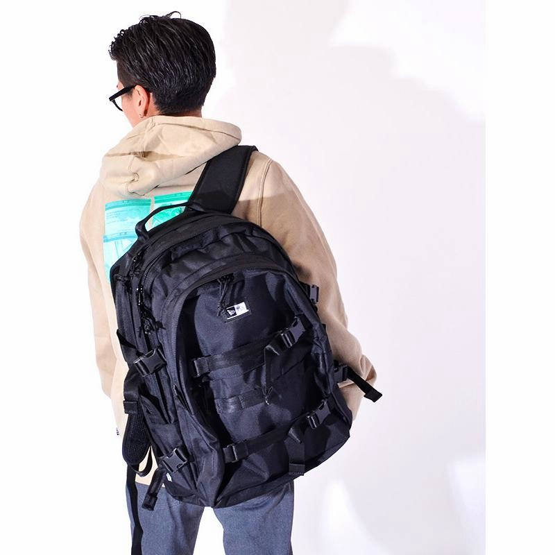 NEW ERA ニューエラ リュック 35L プリントロゴ 通学 高校生