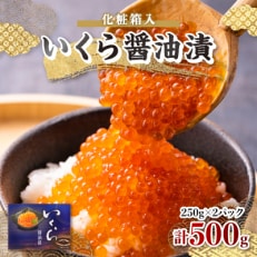 いくら醤油漬　250g×2パック　(化粧箱入)_A3-73