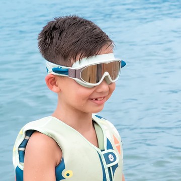 【加拿大Marcus & Marcus】Marckids｜兒童頭帶式造型大框泳鏡