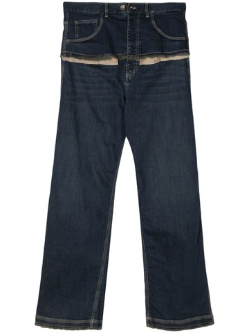 ACT Nº1 - mid-rise straight-leg jeans - women - Elastane/Cotton - M - Blue
