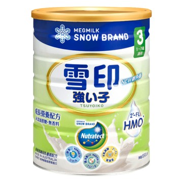 SNOW 雪印 強小子 PLUS成長營養配方 3號 1~7歲  850g  1個