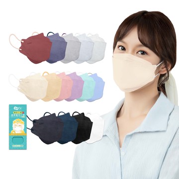 【福德好罩】成人醫用口罩 韓版立體 4D口罩 10入/盒x6盒(多色任選)