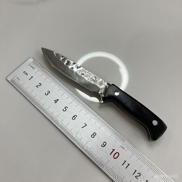黑檀木手柄 無心大馬士革 小巧精緻水果刀 可噹茶刀使用,可把玩 JCWC