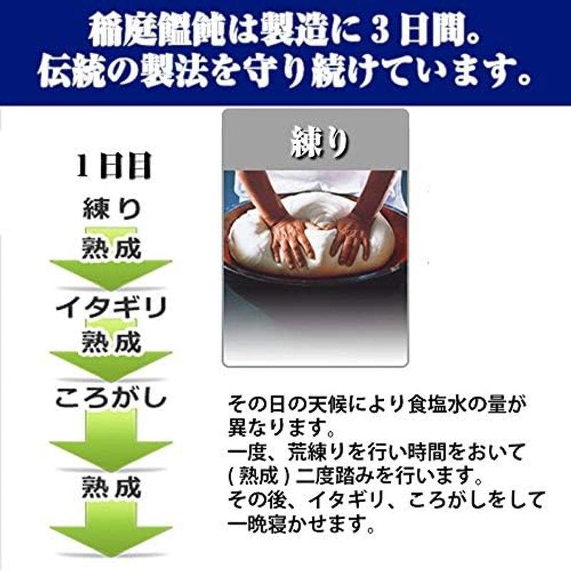 無限堂 稲庭うどん チャック袋入り1kg×4袋