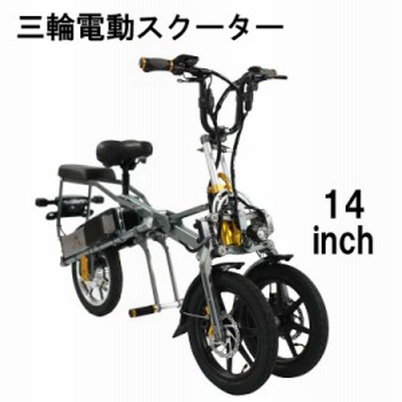 最大72％オフ！ 3輪フル電動自転車 sushitai.com.mx