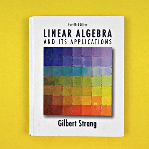 Linear Algebra and Its Applications