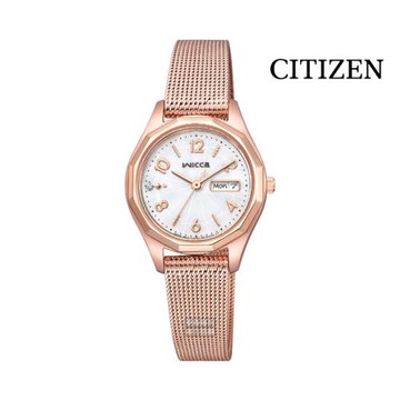 【CITIZEN】Wicca KH3-568-15 少女系列 光動能女錶 26.5mm 公司貨