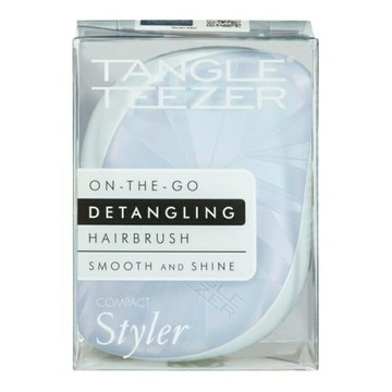 英國 Tangle Teezer 攜帶梳-水晶藍(有蓋) 攜帶型魔髮梳 順髮梳 打結 毛躁 旅行＊夏日微風＊