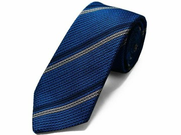 KUSUKA精製領帶 2Line Regimental Tie