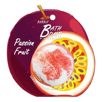 Saboo泡泡沐浴球 PASSION FRUIT 百香果  150g  1顆