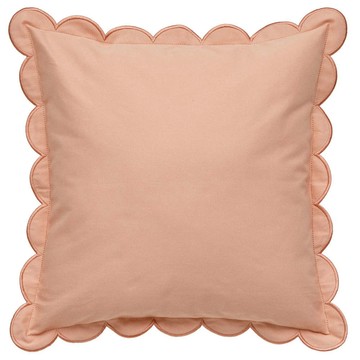 NITORI 【DECO HOME商品】純棉抱枕套 DH SCALLOPED gSChm1 PC(DH)