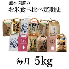 阿蘇の美味しいお米　5kg×全12回