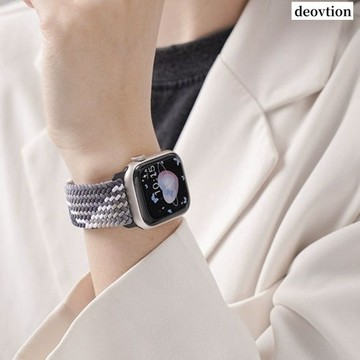 新款彈力 星光編織磁吸錶帶 Apple watch 錶帶 尼龍iwatch錶帶 9/8SE7654321代 透氣運動錶帶