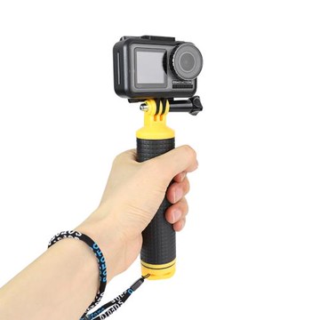 適用gopro13/12/11/10/8/7/5浮力棒潛水配件可漂浮防沉手持桿防水手柄大疆action6潛水配件游泳防丟神器支架