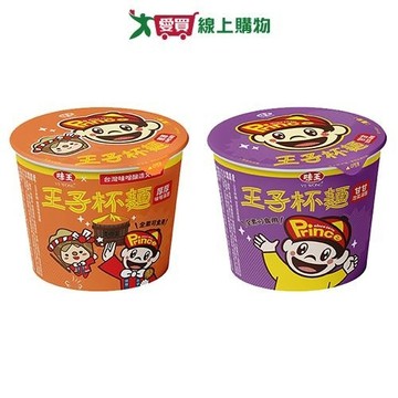 味王王子杯麵系列(厚厚味噌湯麵/甘甘泡菜湯麵)(58-66g/碗)【愛買】