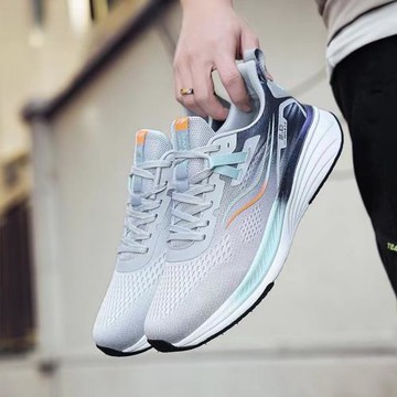 邦特男鞋2024春季特大碼運動鞋46跑步鞋減震超輕防滑回彈學生鞋47