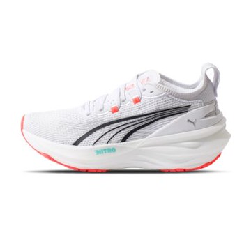 Puma ForeverRun NITRO 2 Wn 女鞋 白橘色 氮氣中底 緩震 運動 慢跑鞋 31047108