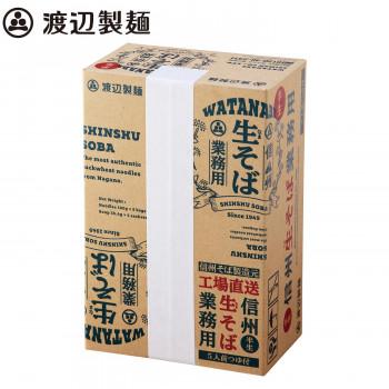 渡辺製麺 信州業務用生そば箱5人前 12個 6566  a