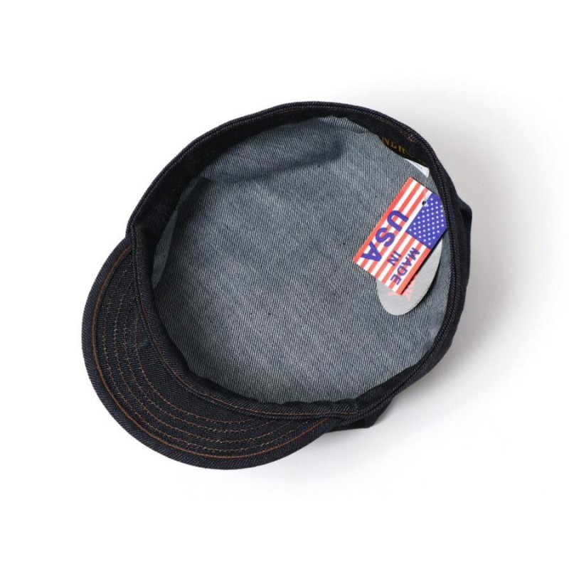 New York Hat Co ニューヨークハット DENIM STITCH ENGINEER CAP ...