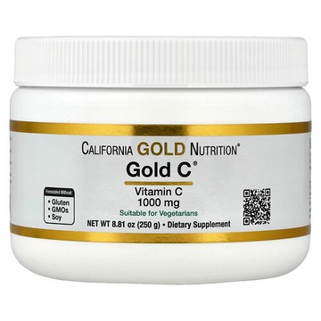 California Gold Nutrition, Gold C® 粉、USP 級維生素 C、1000 毫克、8.81 盎司（250 克）