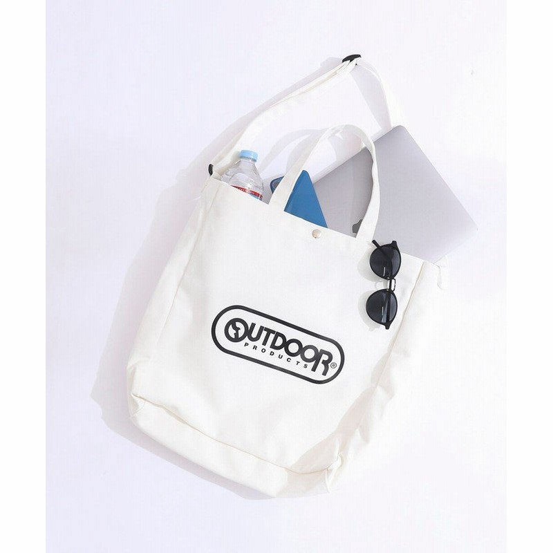 Coen コーエン Outdoor Products アウトドア プロダクツ キャンバストートバッグ メンズ White 通販 Lineポイント最大1 0 Get Lineショッピング
