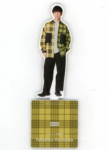 [附襯紙]濱田崇裕(Johnnys WEST(WEST.))壓剋力立牌JohnnysAKSTA FEST