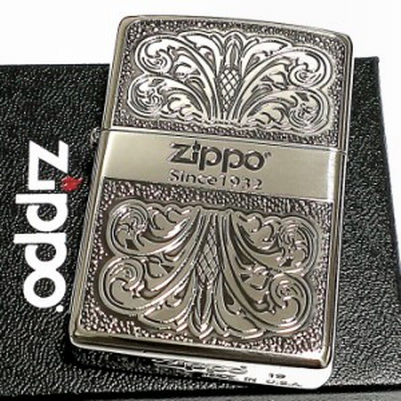 Zippo ライター アラベスク ジッポロゴ ニッケルいぶし シルバー 中世模様 ジッポー かっこいい メンズ 通販 Lineポイント最大1 0 Get Lineショッピング