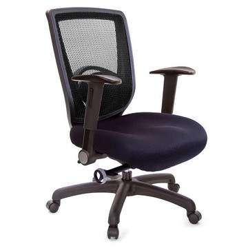 GXG  重量級 短背泡棉座 電腦椅 (摺疊扶手) TW-52F6 E1