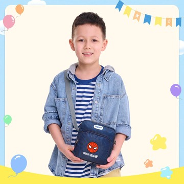 【IMPACT】怡寶兒童包 | 蜘蛛人側背包(小)-深藍 IMQMVSD02NY (IMKS)