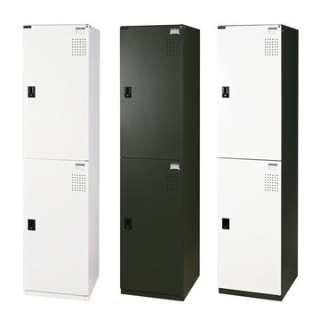 DAHFU 大富 KD 雙門 多用途置物櫃 W450xD400xH1800mm 白色/鐵灰 /個 KD-45-4002 I/H