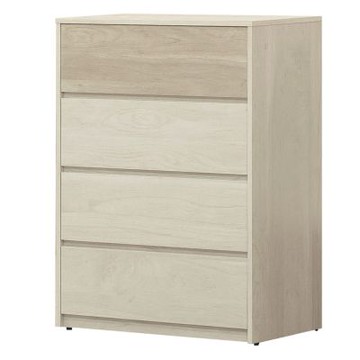 文創集 莫凡卡2.7尺四抽雙色斗櫃-81x40x108cm免組