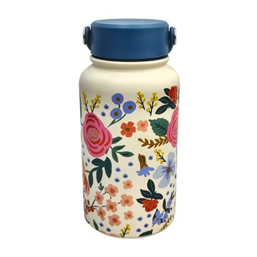 高質感手提式水壺-650ML-K1款 內膽304不鏽鋼 保溫6-12小時  象牙白  1個