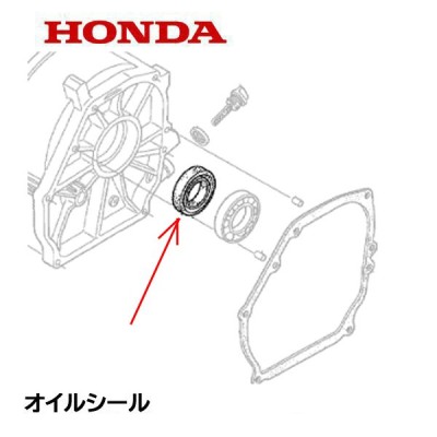 Honda エンジン部品 オイルシール 25x41x6 クランクシャフト 等 Gx160 Gx0 Gp160 Gp0 通販 Lineポイント最大0 5 Get Lineショッピング