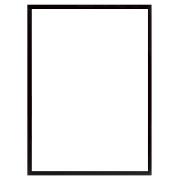 TRENY 免拆鋁框獎狀證書相框 可直立/橫躺擺放 可掛於牆面上  A4  亞黑色  1個