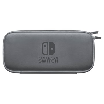 Nintendo 任天堂 SWITCH 便攜包 附螢幕保護貼  灰色  1盒