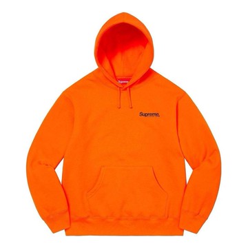 Supreme Worldwide Hooded Sweatshirt 'Orange Black'