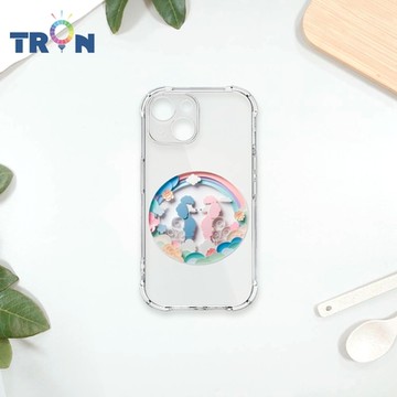 TRON IPhone 13 MINI 可愛紙雕貴賓狗 四角防摔 軟殼 手機殼