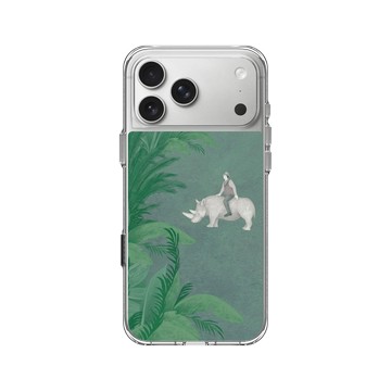 iPhone 17 Pro Max Clear Case（相機按鈕） 透明 - 欣蒂小姐 Miss Cyndi - 騎士