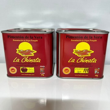 【億明食品】La Chinata 西班牙煙燻紅椒粉 350g｜甜味／辣味｜ 香料 調味料 烘焙燒烤必備