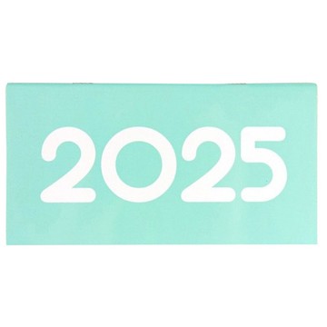 conifer 綠的事務 2025年輕巧月計畫本  48K  涼爽藍  1組