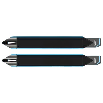 AOLIKES 奧力克斯 套指寬版護腕 男女通用 均碼可調節  50 x 8cm  藍色  2個