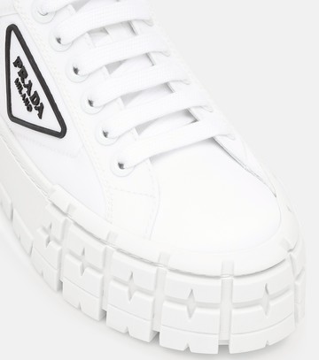 Prada Wheel gabardine sneakers