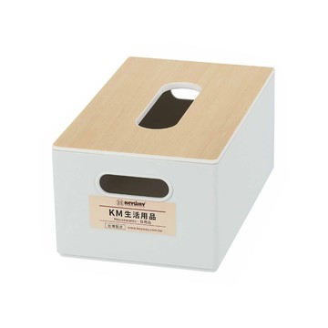 【真心良品】KEYWAY聯府 KM楓木面紙盒-大款-1入