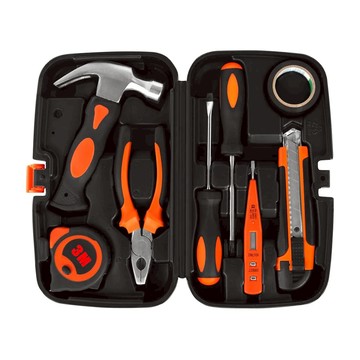 家用工具 五金工具套組 9件  14 x 26 x 7cm  1組