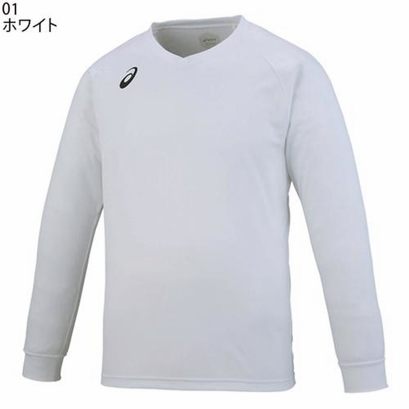アシックス バレーボール ウェア 練習着 長袖シャツ ワン
