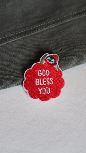 NEW 刺繡別針 淘企阿滾